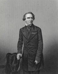 Giacomo Meyerbeer (1791-1864), grabado por D.J. Pound a partir de una fotografía